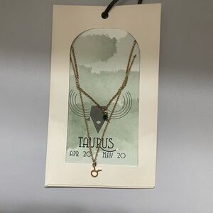 Urban Outfitters Gold Taurus Necklace